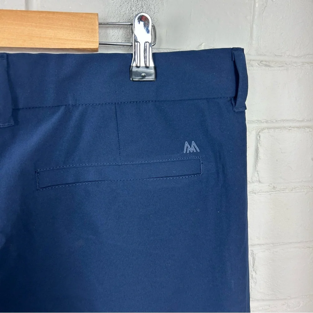 Mizzen+Main Navy Helmsman Slim Chino Pants Size 38W X 34L
